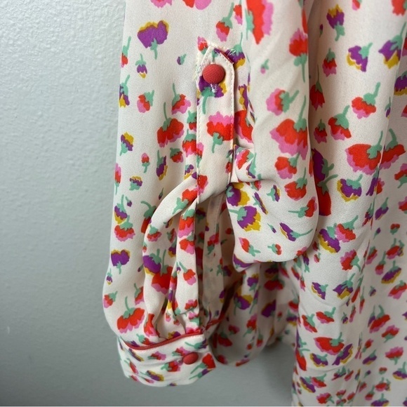 ModCloth Co Host Floral Tunic Blouse - Picture 4 of 7